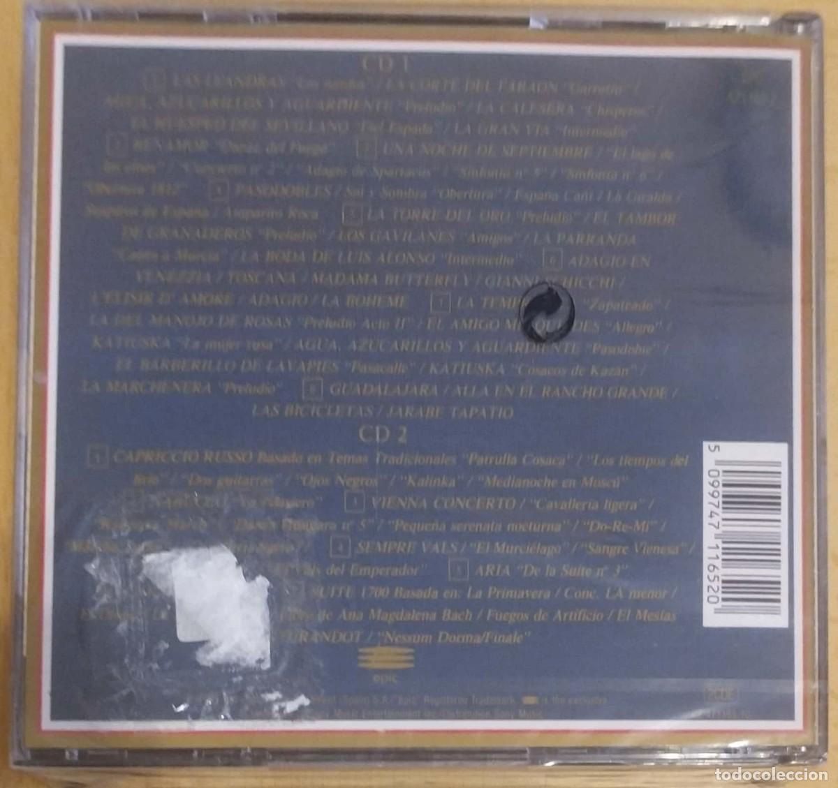 CDs de m&uacute;sica: LUIS COBOS (MI DISCO DE ORO) 2 CDs 1991 * Precintado - Foto 2