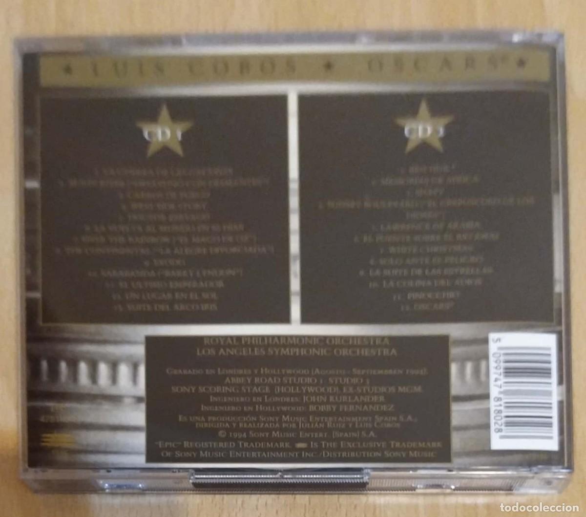 CDs de m&uacute;sica: LUIS COBOS (OSCARS) 2 CDs 1994 - Foto 2