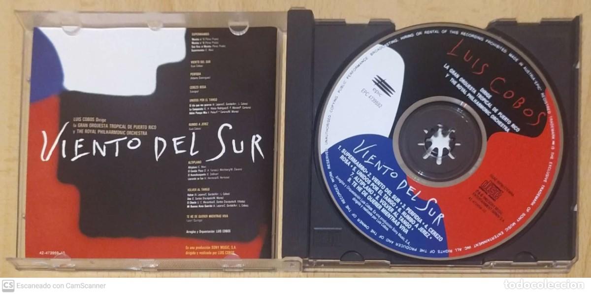 CDs de m&uacute;sica: LUIS COBOS (VIENTO DEL SUR) CD 1993 - Foto 3