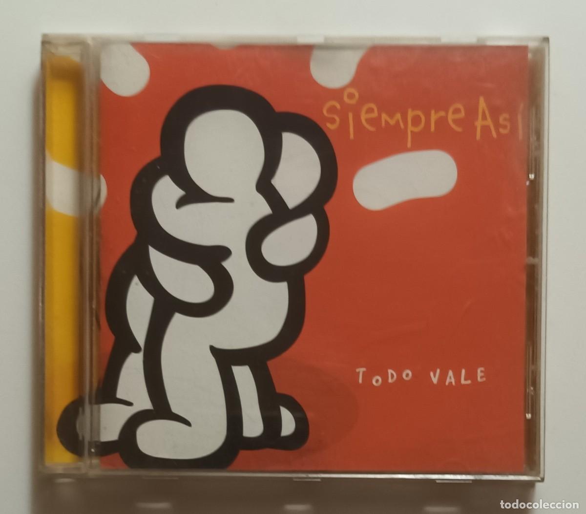 CDs de m&uacute;sica: CD - SIEMPRE ASI - TODO VALE - Foto 1