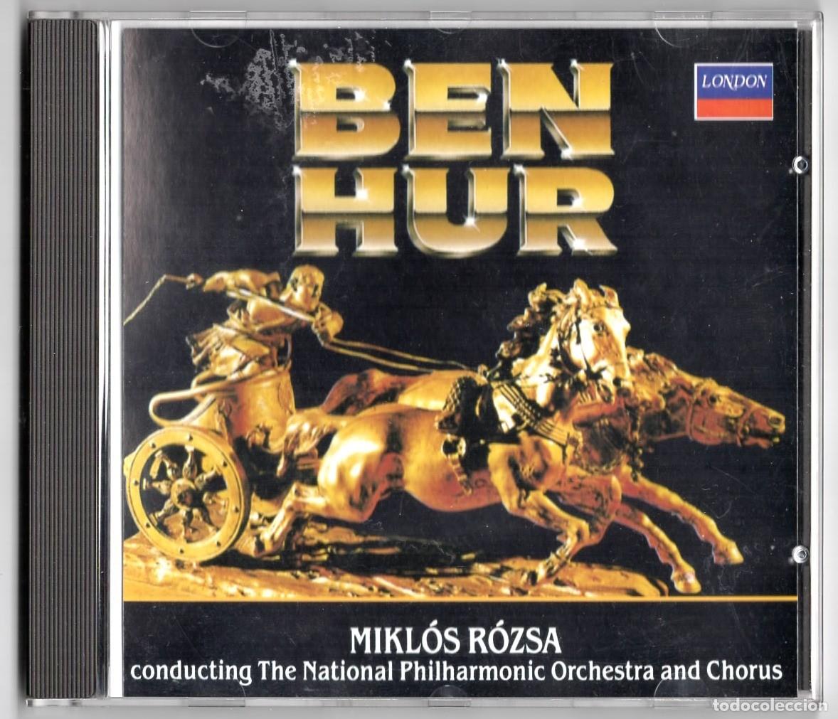 CDs de m&uacute;sica: CD - BEN-HUR - BANDA SONORA ORIGINAL - BSO - Foto 1