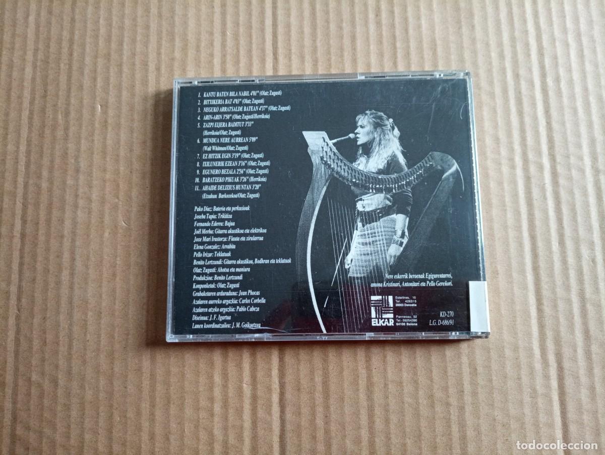 olatz zugasti - kantu baten bila nabil cd 1991 - Compra venta en