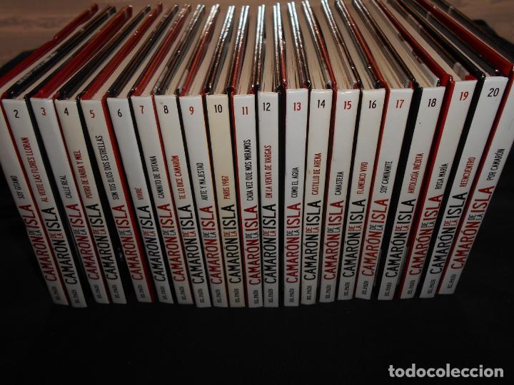 CDs de m&uacute;sica: CAMARON DE LA ISLA // COLECCION DE 21 LIBROS + CD EL PAIS - Foto 2