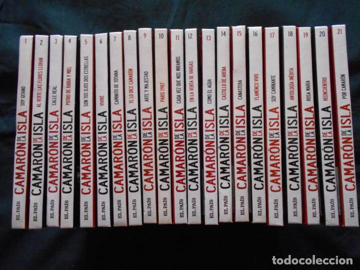 CDs de m&uacute;sica: CAMARON DE LA ISLA // COLECCION DE 21 LIBROS + CD EL PAIS - Foto 1