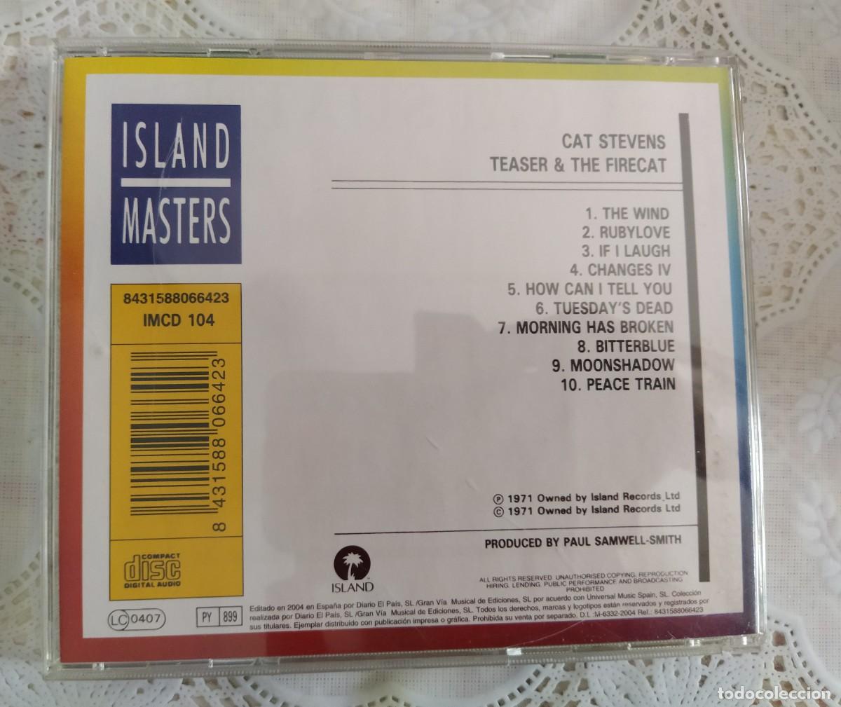 CDs de m&uacute;sica: CD cat stevens teaser & the firecat - Foto 3