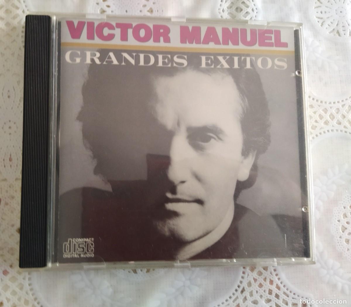 CDs de m&uacute;sica: CD V&iacute;ctor Manuel grandes &eacute;xitos - Foto 1