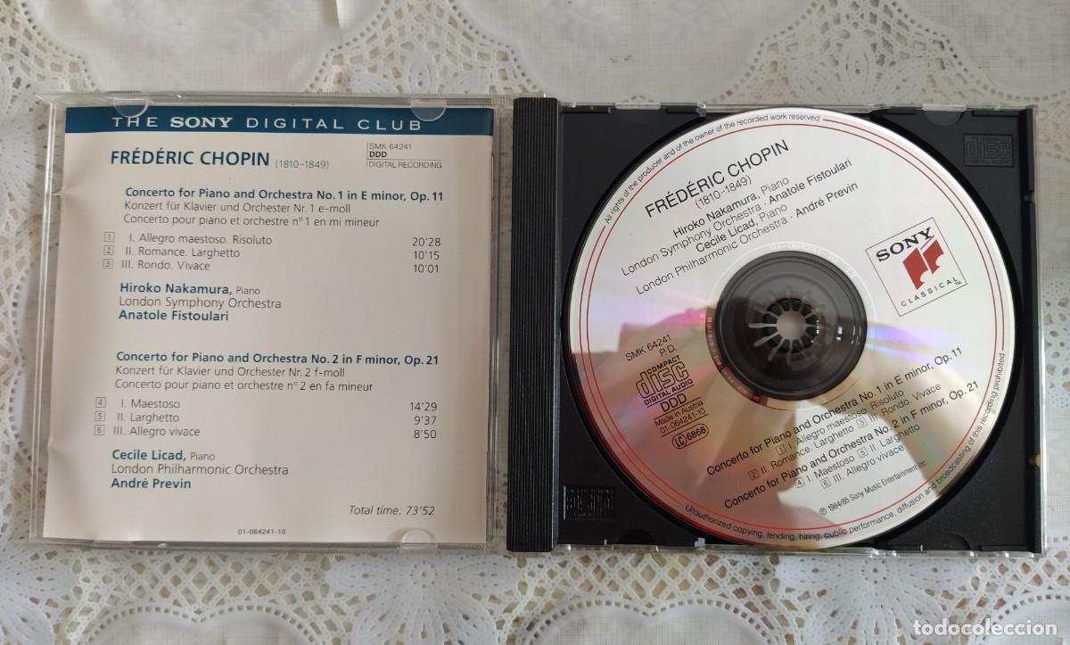 CDs de m&uacute;sica: CD Chopin piano concerto - Foto 4