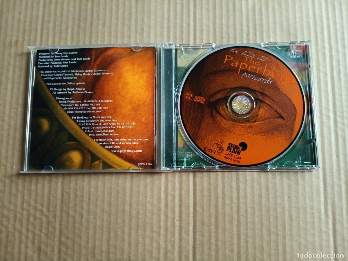 CDs de m&uacute;sica: THE PAPERBOYS - POSTCARDS CD 2000 CELTIC FOLK - Foto 2