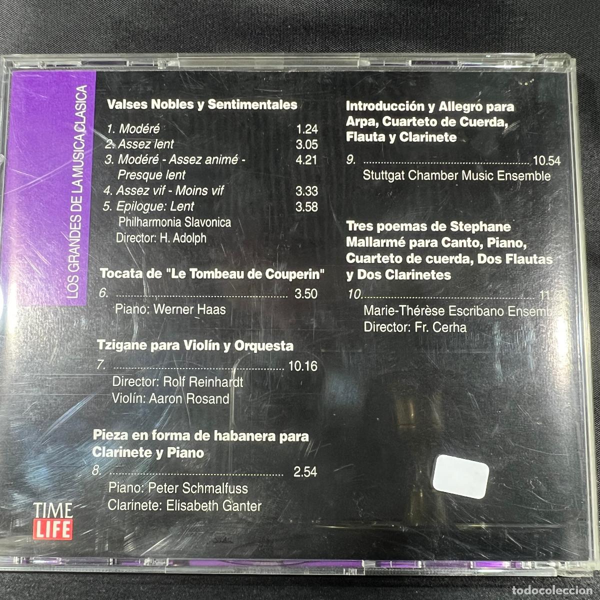 CDs de m&uacute;sica: MAURICE RAVEL - VOL. 3 - CD - Foto 2