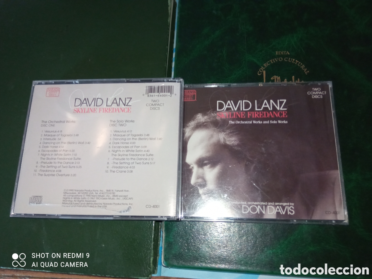 CDs de m&uacute;sica: DAVID LANZ - SKYLINE FIREDANCE (2 CD - 1990) - Foto 1