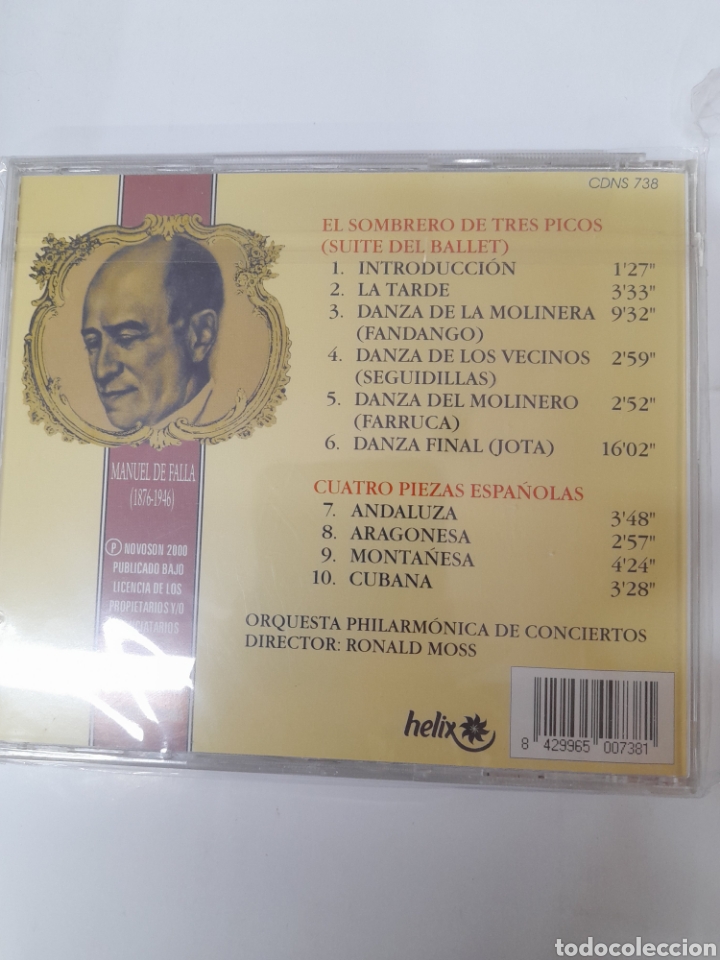 CDs de m&uacute;sica: Manuel de Falla. - Foto 2