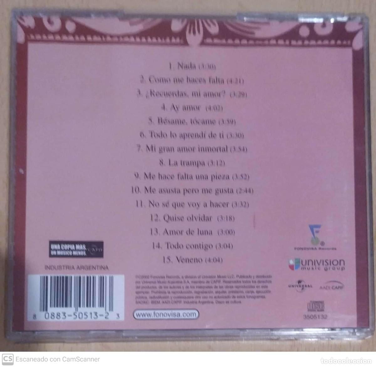 CDs de m&uacute;sica: ANA BARBARA (15 EXITOS) CD 2002 ARGENTINA - Foto 2