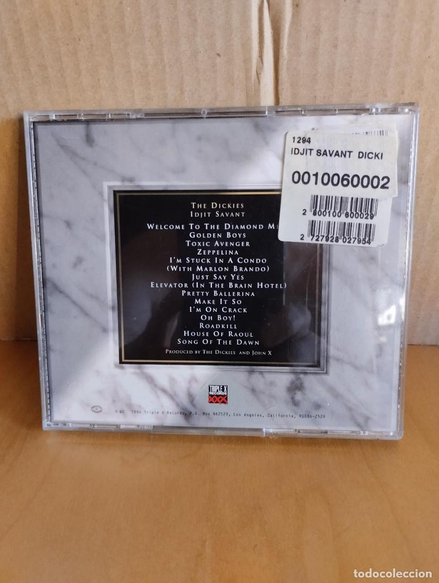 CDs de m&uacute;sica: THE DICKIES --- IDJIT SAVANT - Foto 2