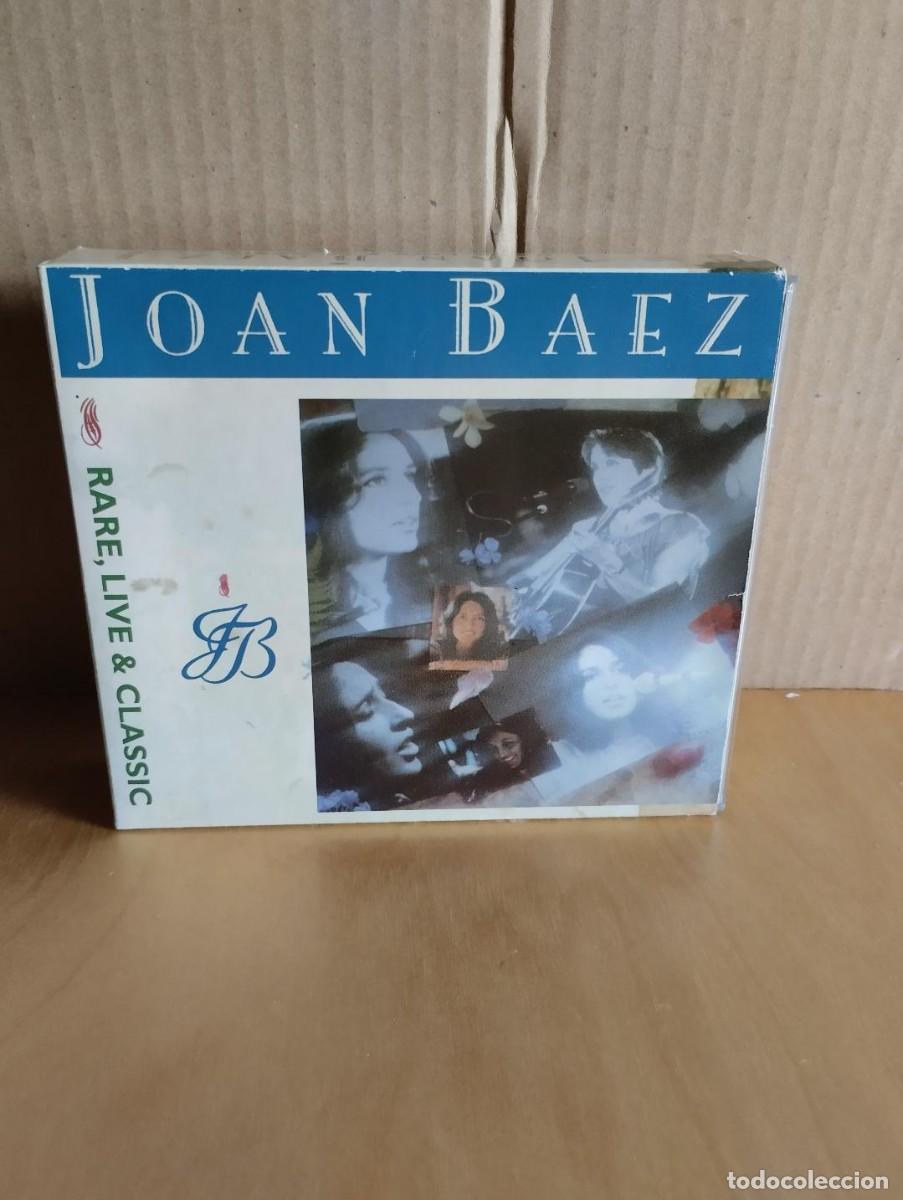 CDs de m&uacute;sica: JOAN BAEZ ---- RARE,LIVE & CLASSIC - 3 CD BOX - Foto 1