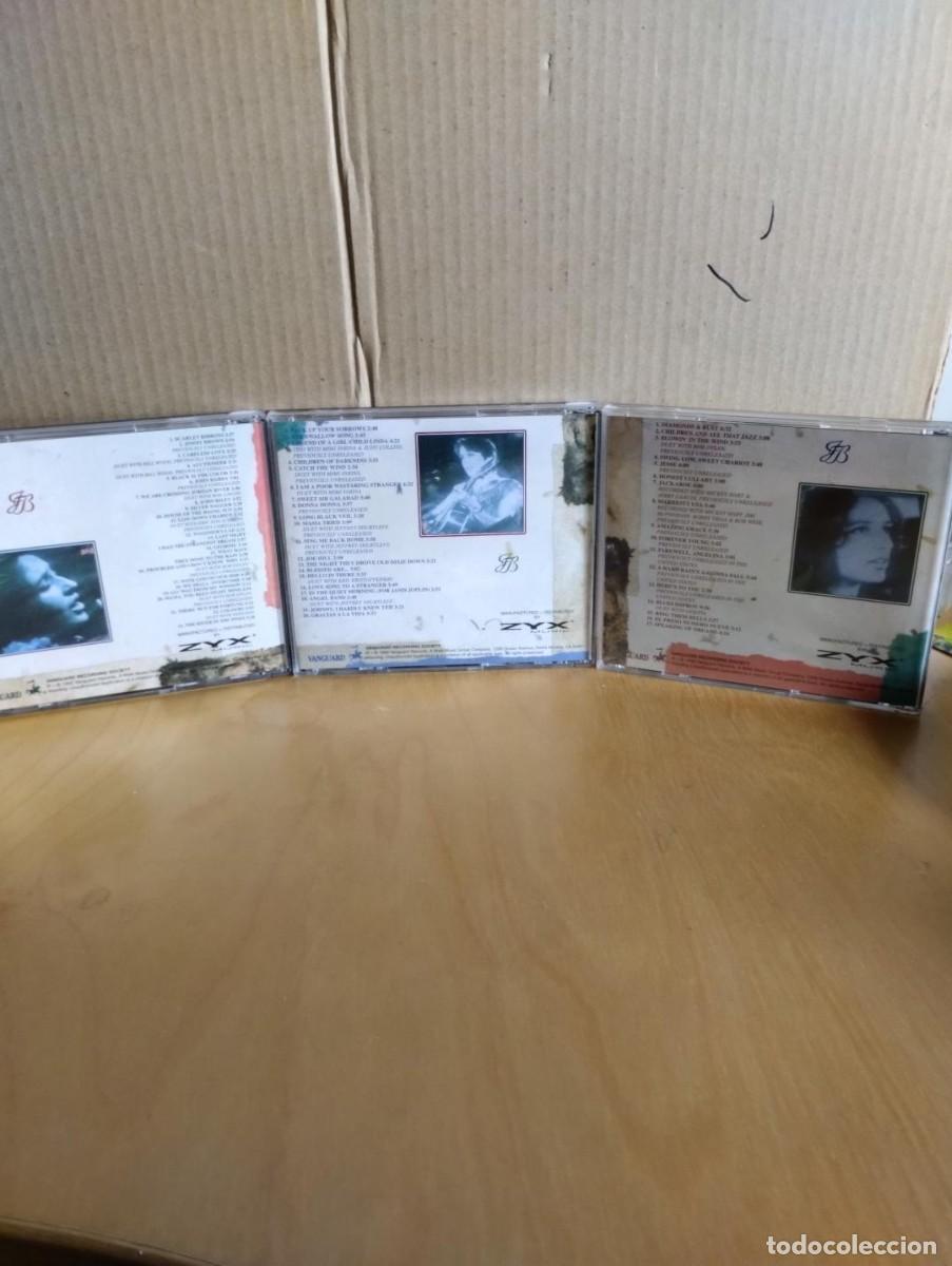 CDs de m&uacute;sica: JOAN BAEZ ---- RARE,LIVE & CLASSIC - 3 CD BOX - Foto 3