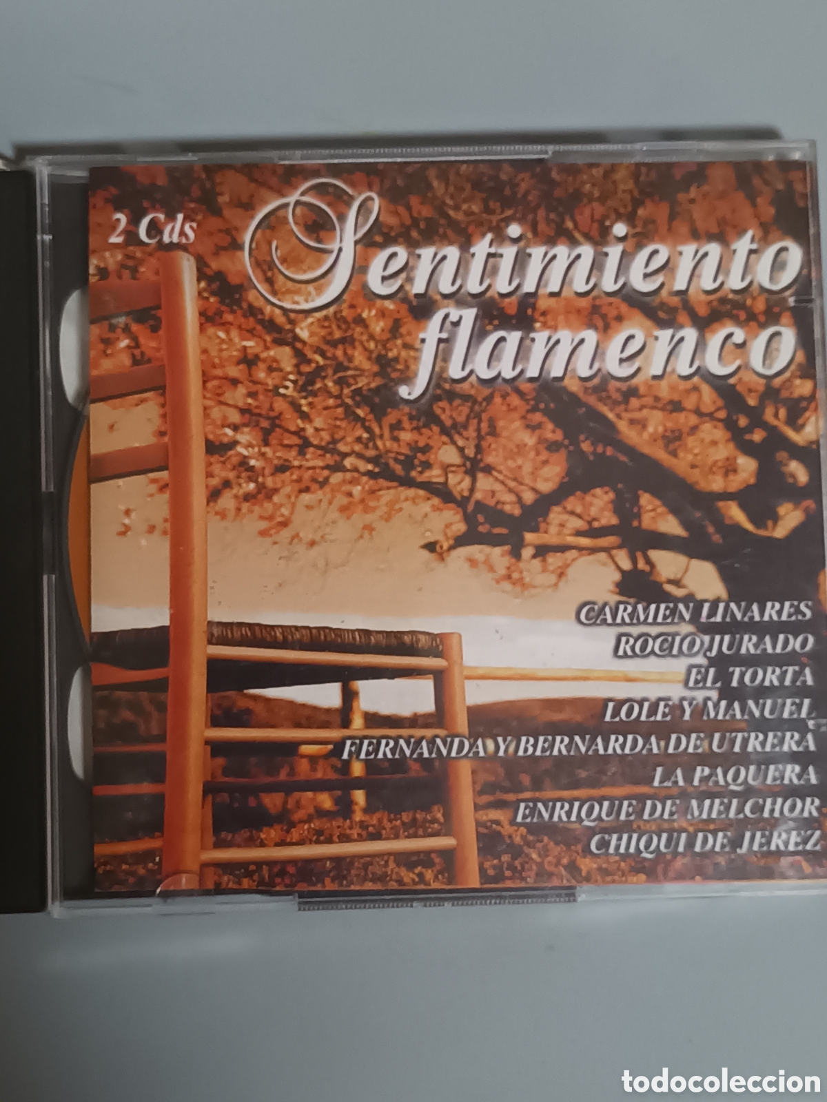 CDs de m&uacute;sica: Sentimiento flamenco 2cds - Foto 1