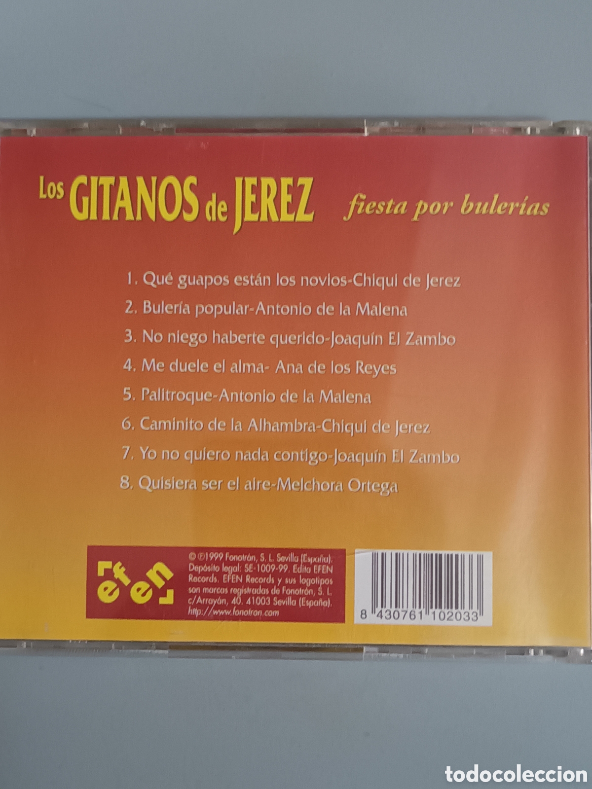CDs de m&uacute;sica: Gitanos de jerez - Foto 2