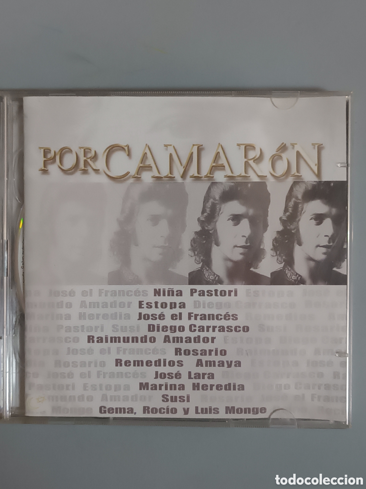 CDs de m&uacute;sica: Por camaron 2 cds - Foto 1