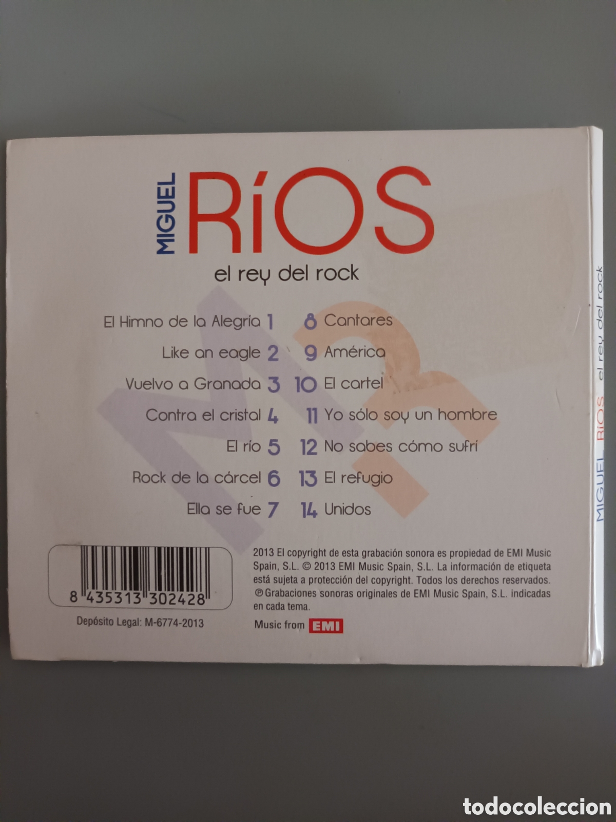 CDs de m&uacute;sica: Miguel Rios el rey del rock - Foto 2