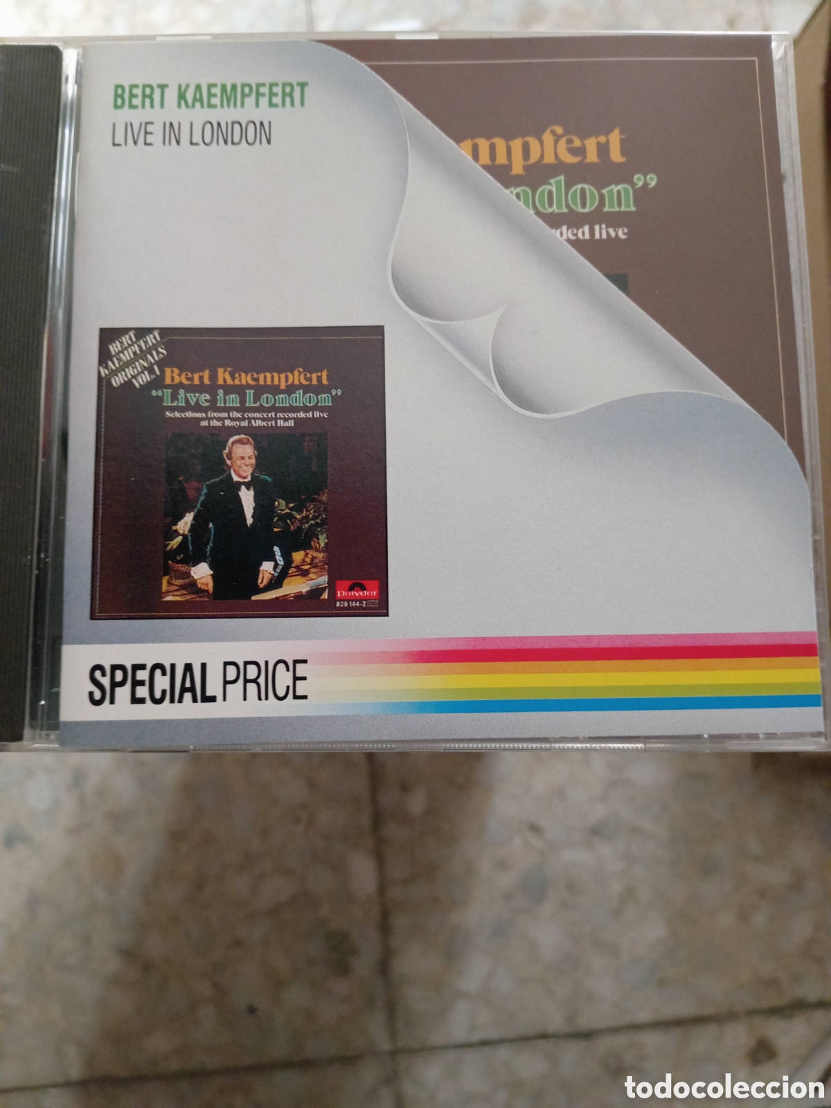 CDs de m&uacute;sica: CD BERT KAEMPFERT LIVE IN LONDON - Foto 1