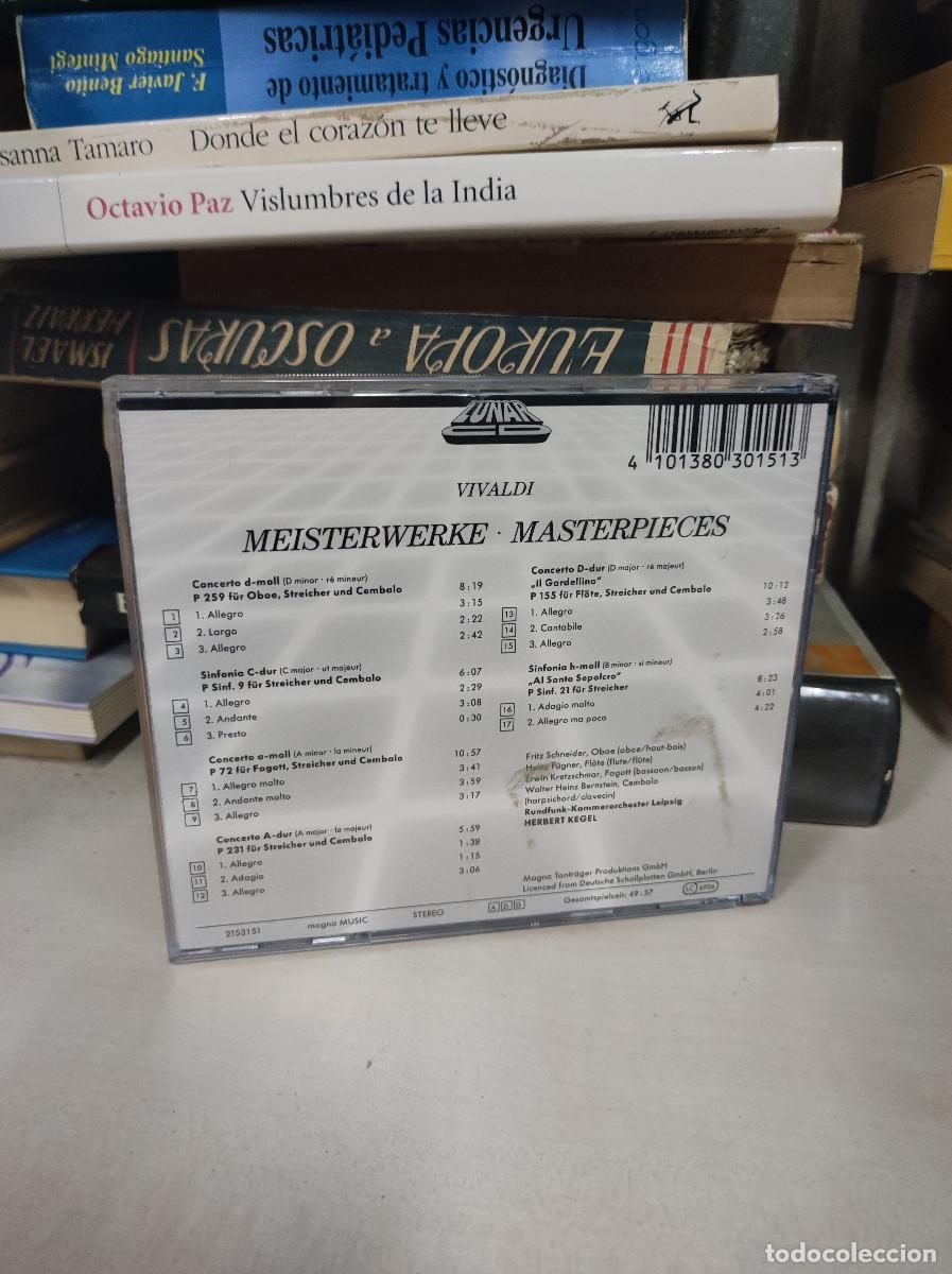 CDs de m&uacute;sica: MEISTERWERKE MASTERPIECES VIVALDI - Foto 2
