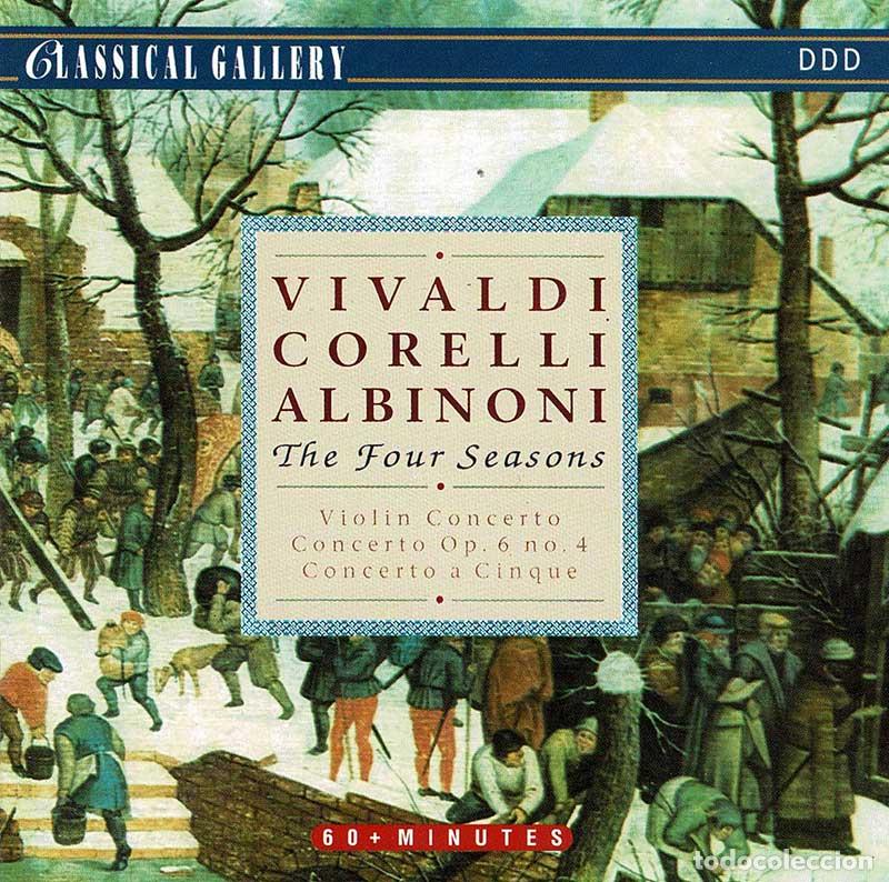 CDs de m&uacute;sica: Vivaldi, Corelli, Albinoni - The Four Seasons. CD - Foto 1