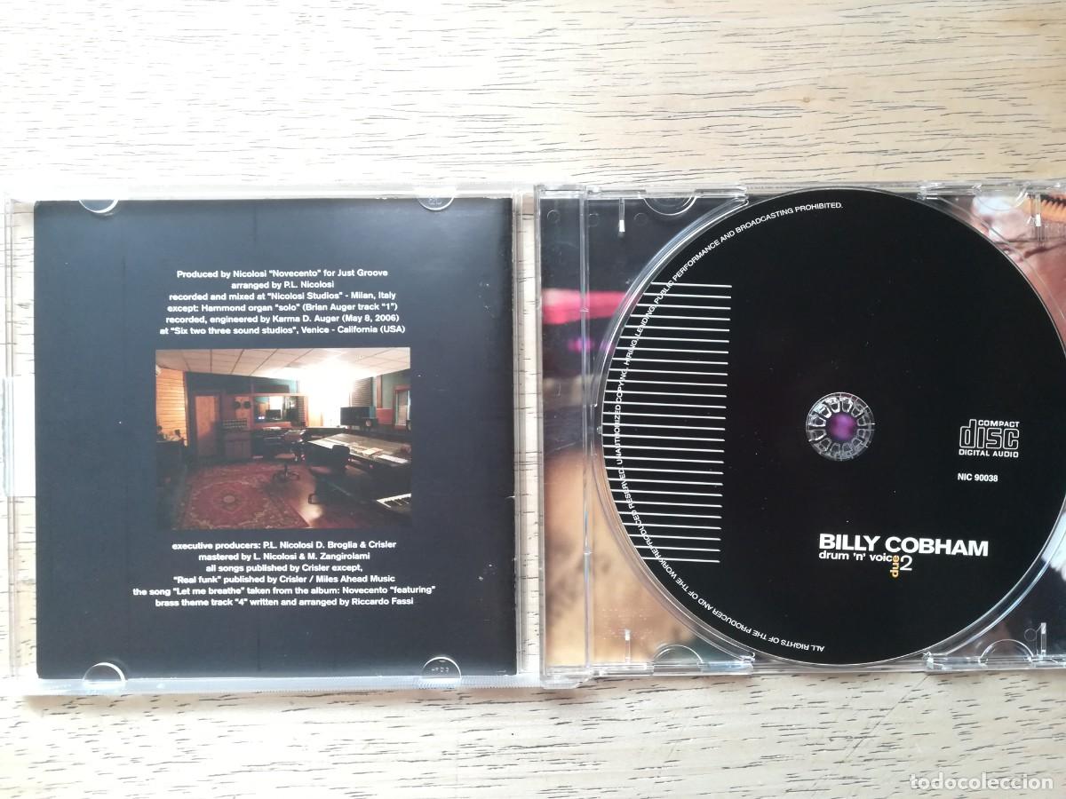 CDs de m&uacute;sica: Billy Cobham. Drum&acute;n&acute;voice2. CD - Foto 3