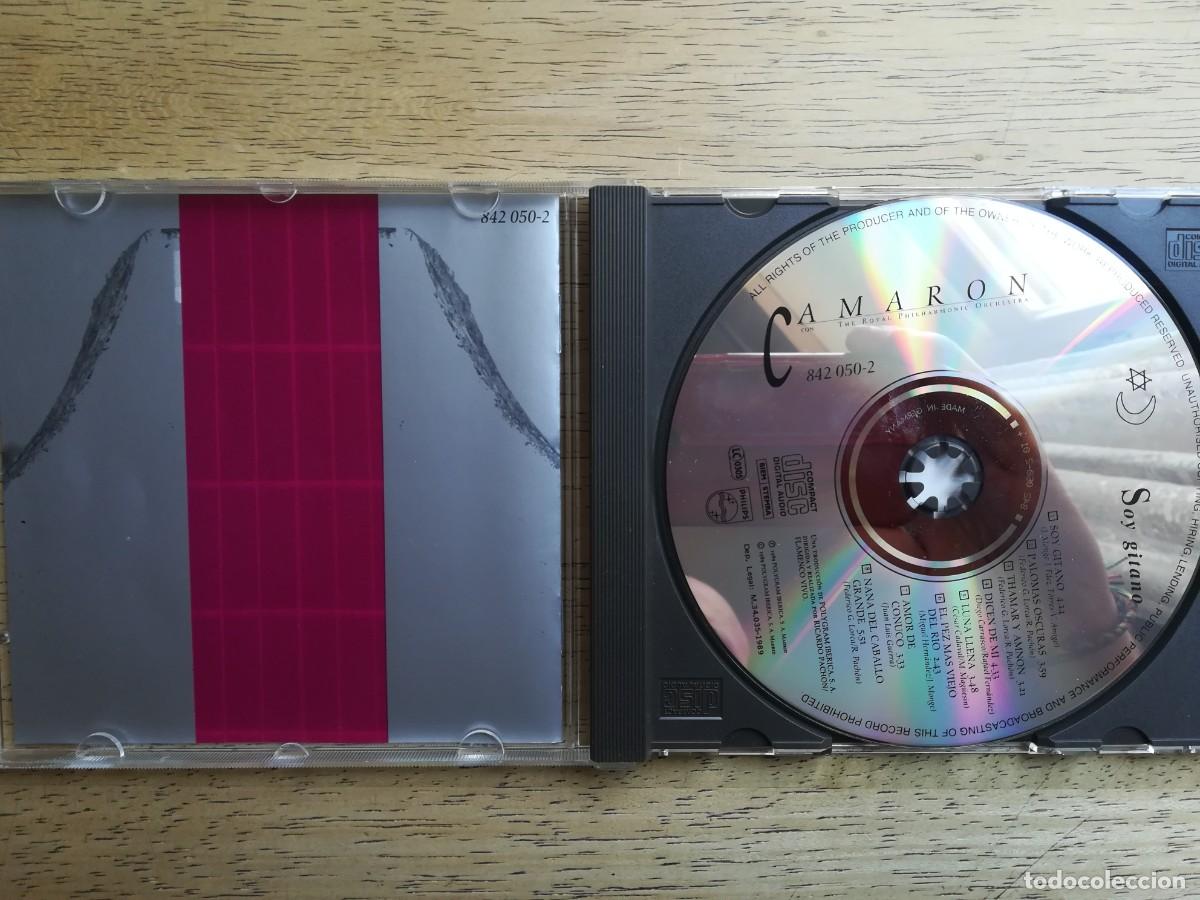 CDs de m&uacute;sica: Camar&oacute;n. Soy gitano. CD - Foto 3
