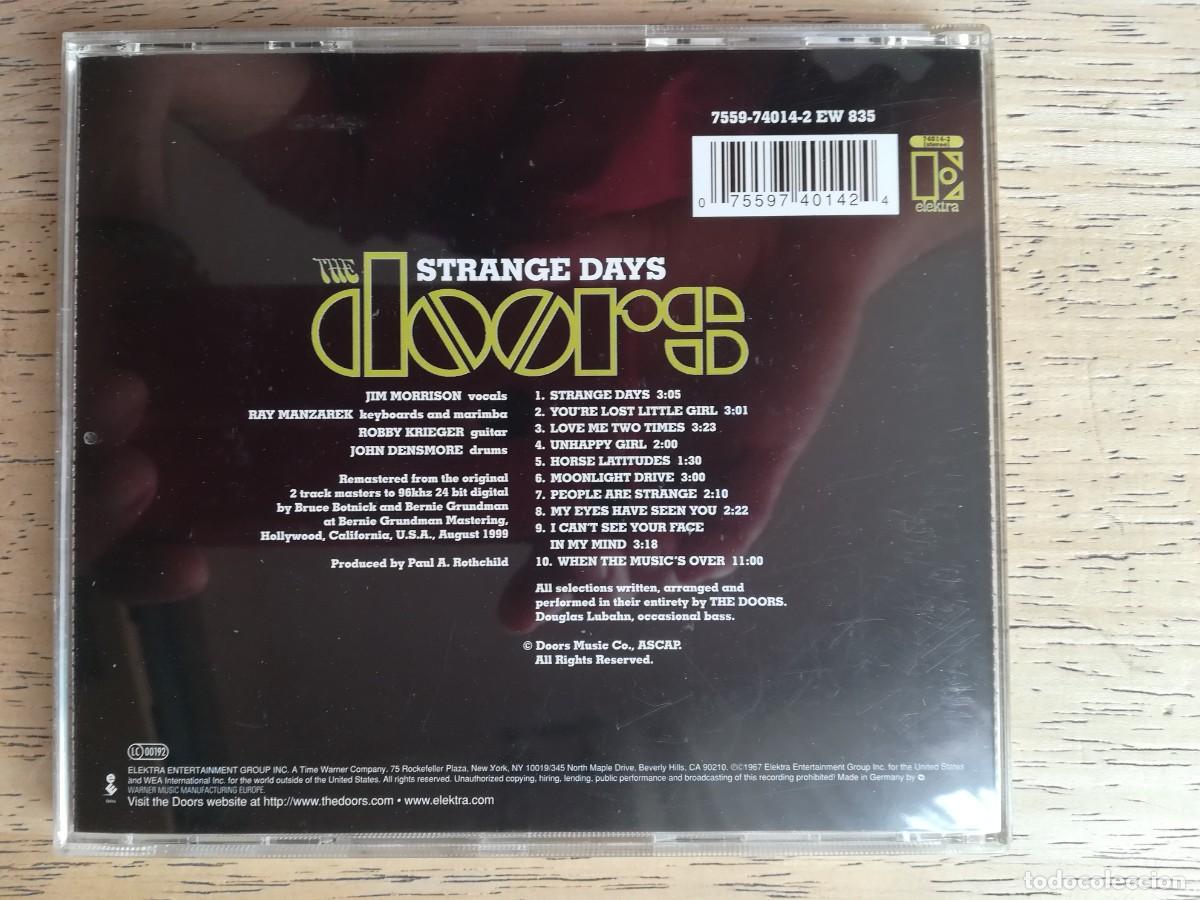 CDs de m&uacute;sica: The Doors. Strange days. CD remasterizado 1999 - Foto 4