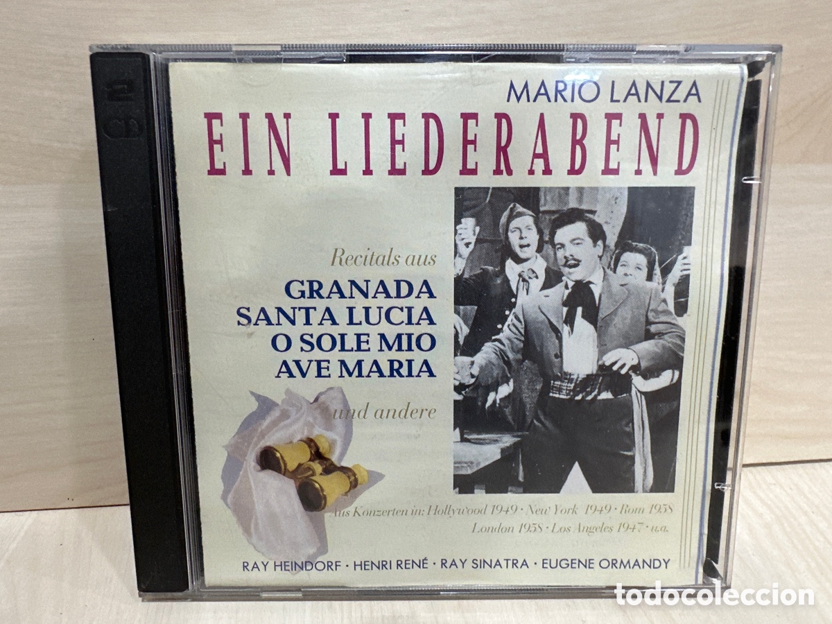 CDs de m&uacute;sica: Mario Lanza - Ein Liederabend (2xCD, Comp) - Foto 1