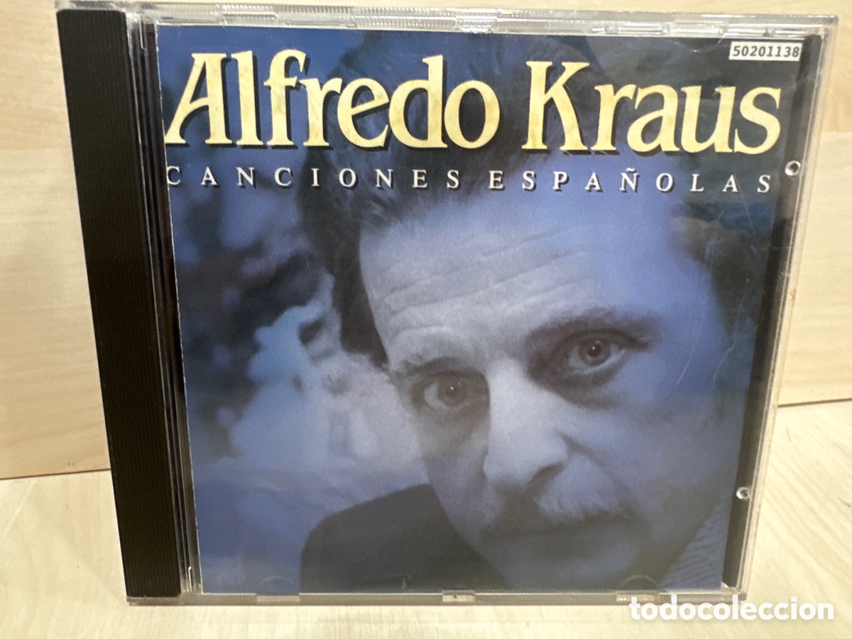 CDs de m&uacute;sica: Alfredo Kraus - Canciones Espa&ntilde;olas (CD, Comp) - Foto 1