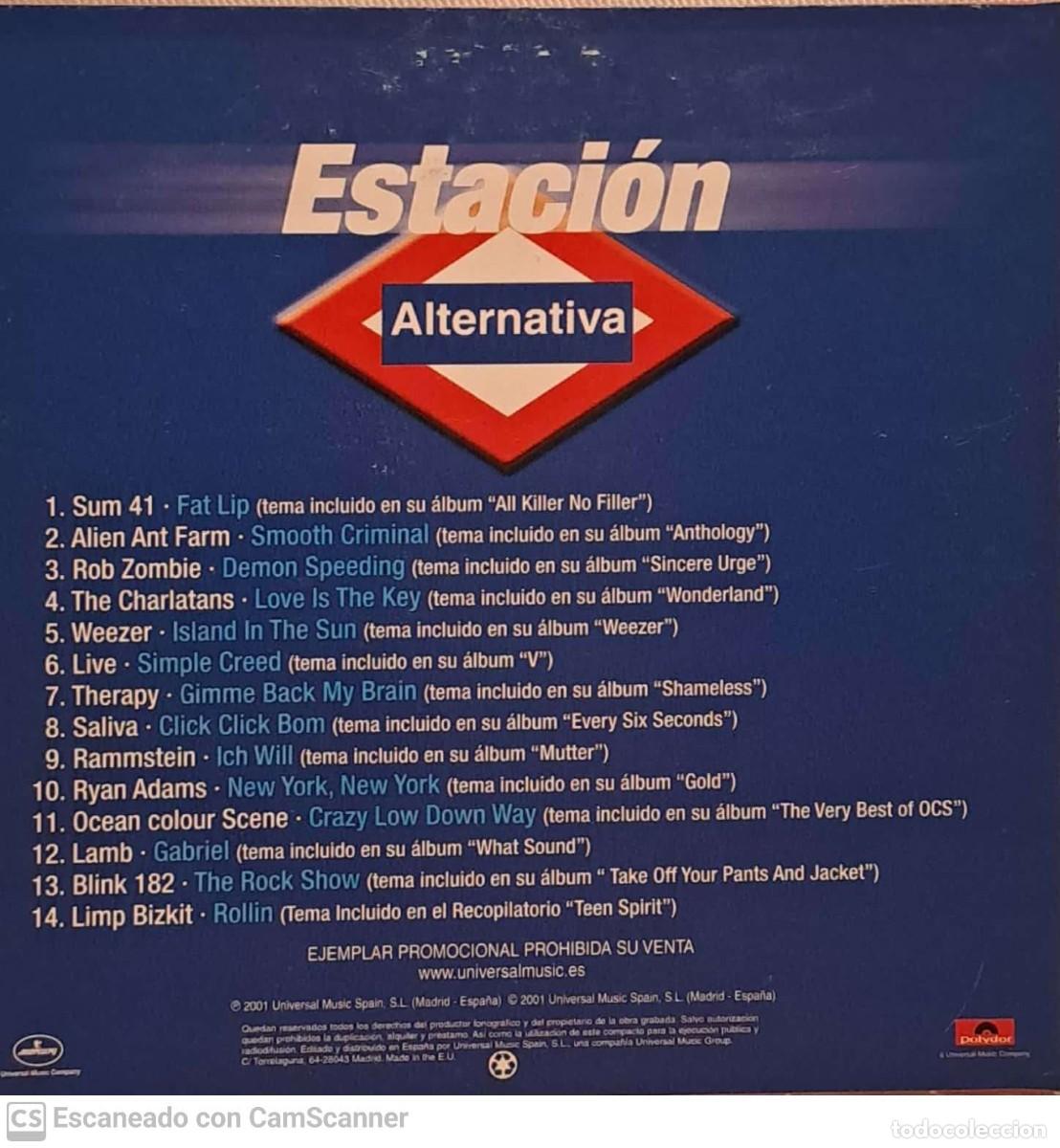 CDs de m&uacute;sica: Various &lrm;&ndash; Estaci&oacute;n Alternativa - Foto 2