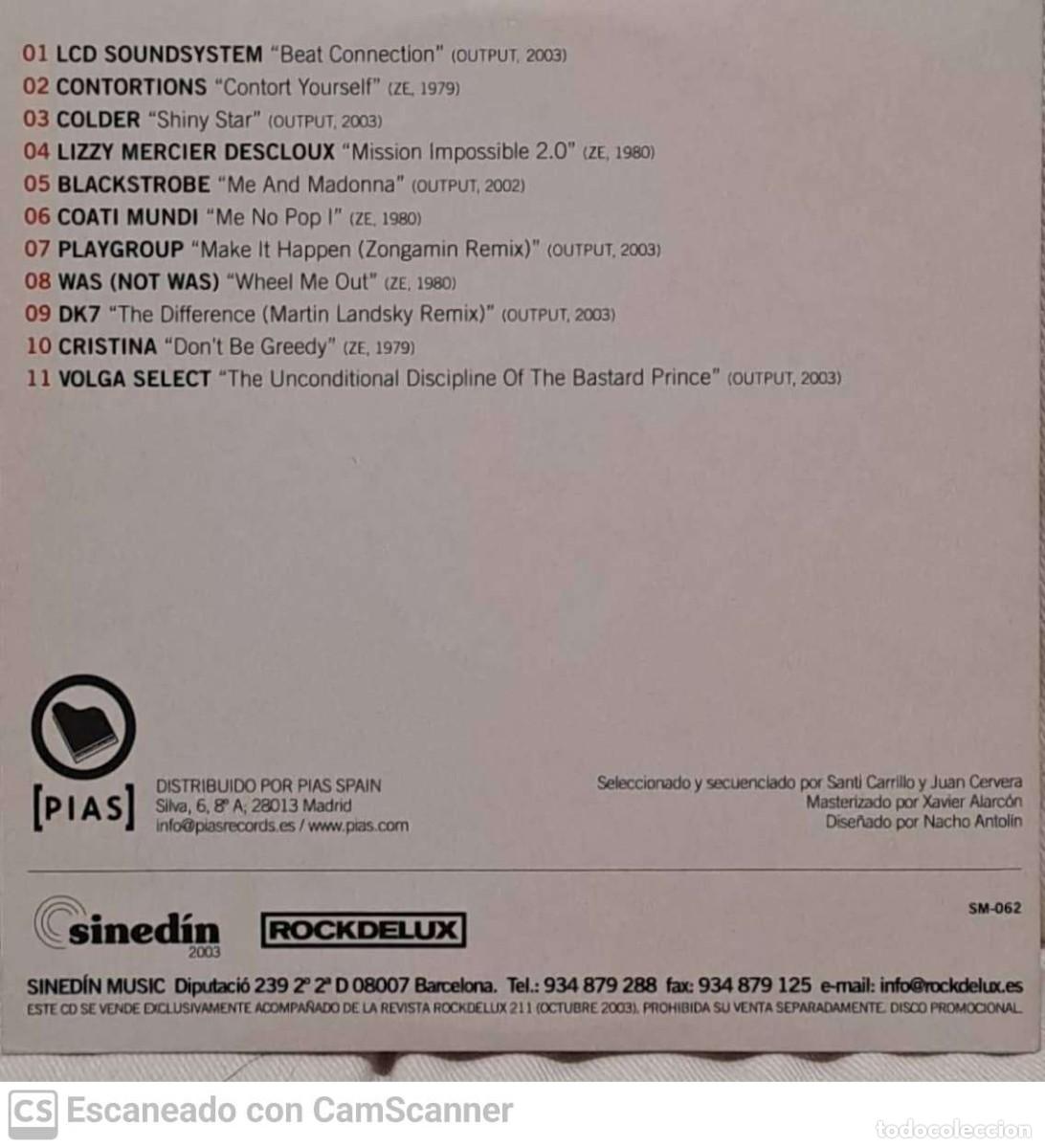 CDs de m&uacute;sica: Various &lrm;&ndash; Output Vs Ze / Mutant Disco: Ayer Y Hoy - Foto 2