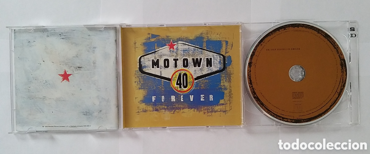 CDs de m&uacute;sica: MOTOWN 40 FOREVER - 2 CD SET - Foto 5