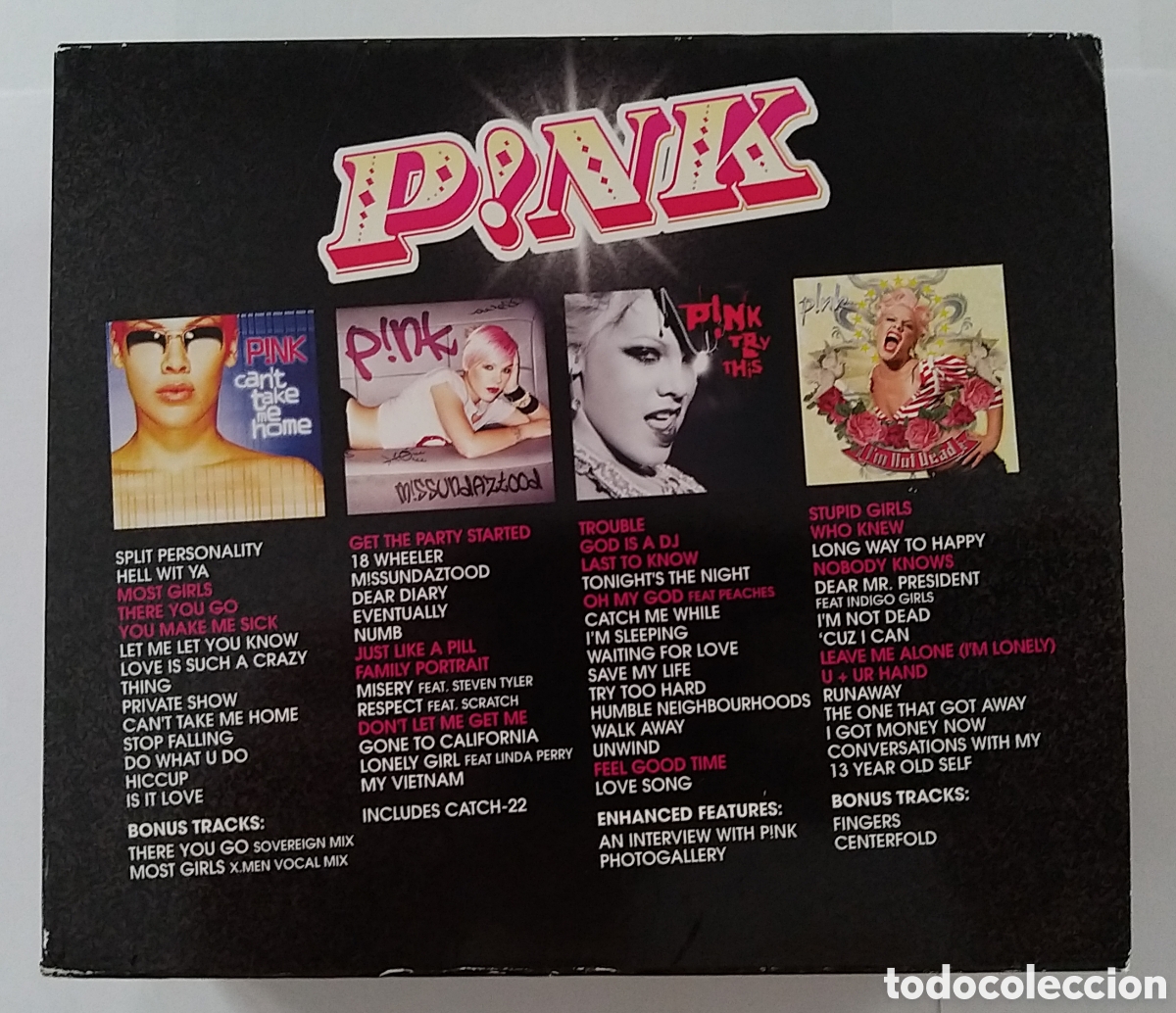 CDs de m&uacute;sica: PINK x 4 ALBUMS - Foto 2