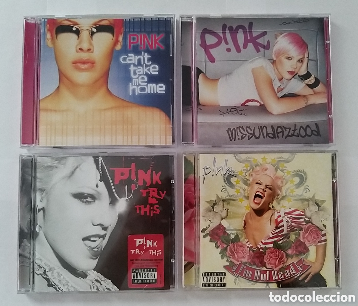 CDs de m&uacute;sica: PINK x 4 ALBUMS - Foto 5
