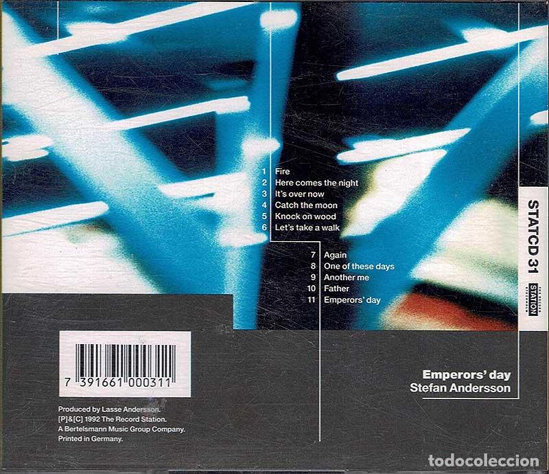 CDs de m&uacute;sica: Stefan Andersson - Emperors Day. CD - Foto 2