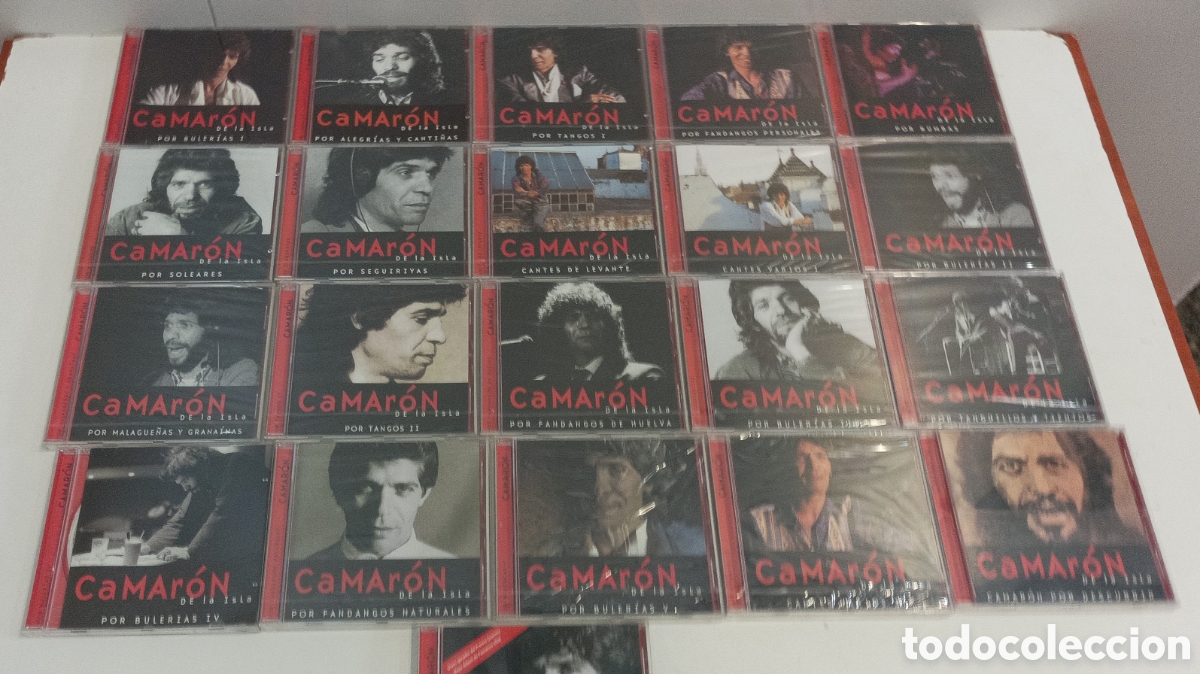 CDs de m&uacute;sica: 21 CD CAMARON PARIS 1987 SIN ABRIR - Foto 2
