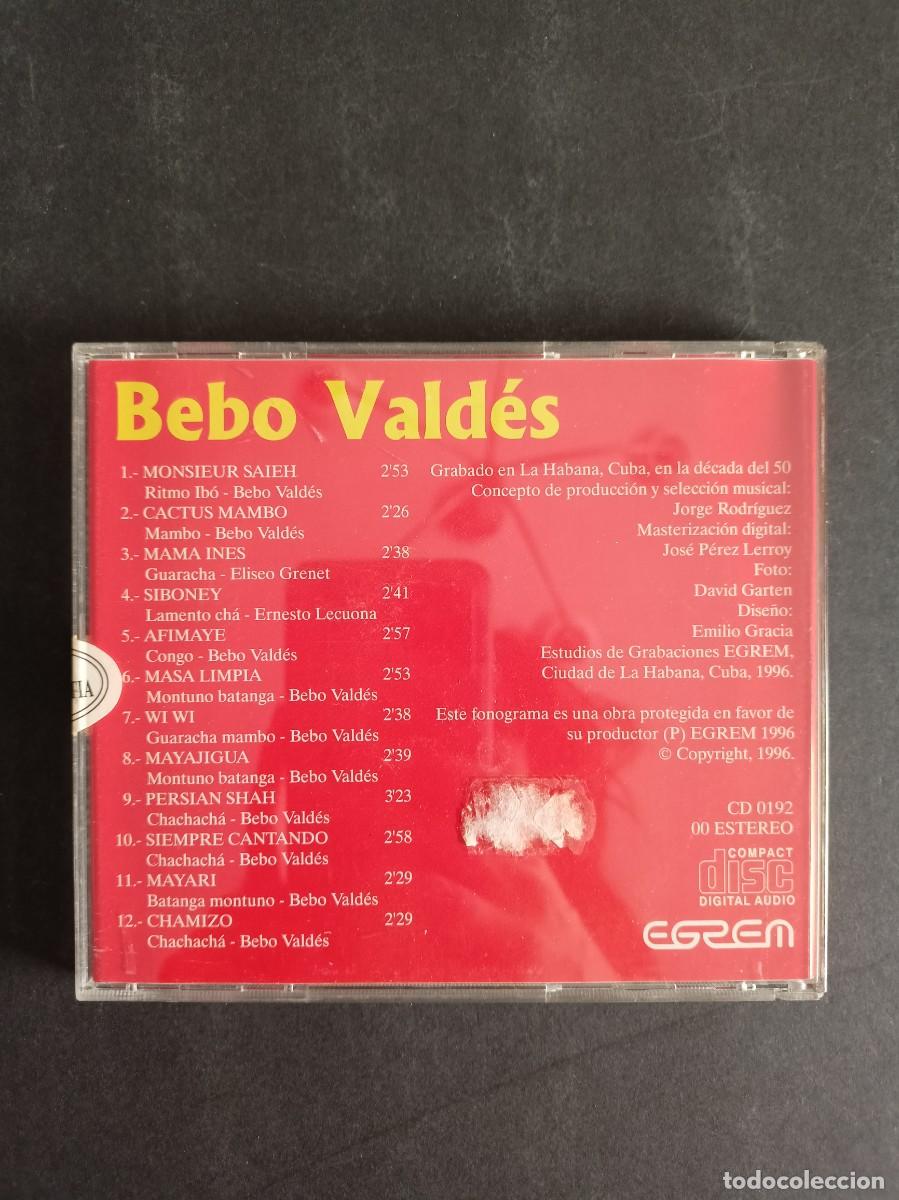 CDs de m&uacute;sica: BEBO VALD&Eacute;S - TODO RITMO - Foto 2