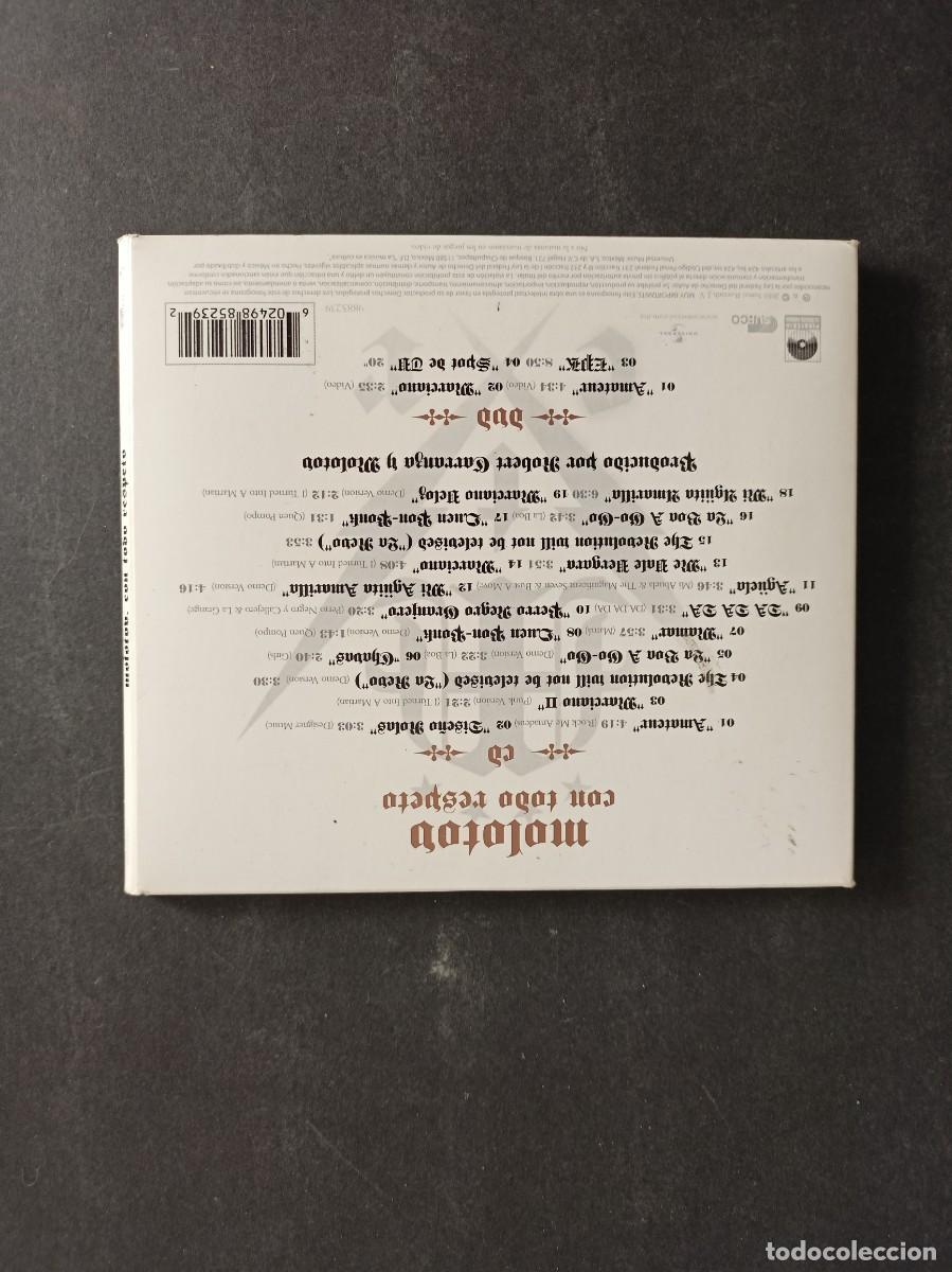 CDs de m&uacute;sica: MOLOTOV - 1 CD + 1 DVD - Foto 2
