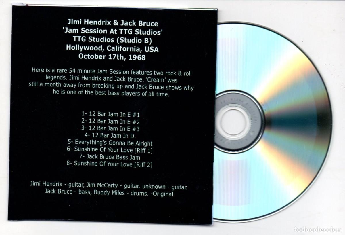 CDs de m&uacute;sica: Jimi Hendrix CD - with Jack Bruce - Foto 2