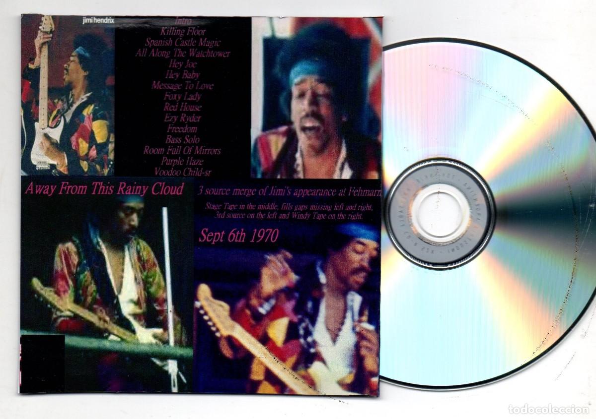 CDs de m&uacute;sica: Jimi Hendrix CD - Away from this rainy cloud - Foto 2