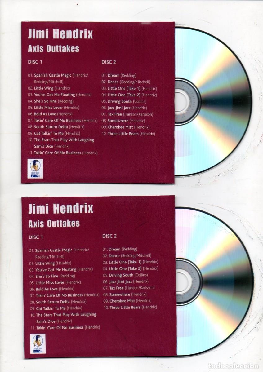 CDs de m&uacute;sica: Jimi Hendrix CD - Axis outtakes - Foto 2