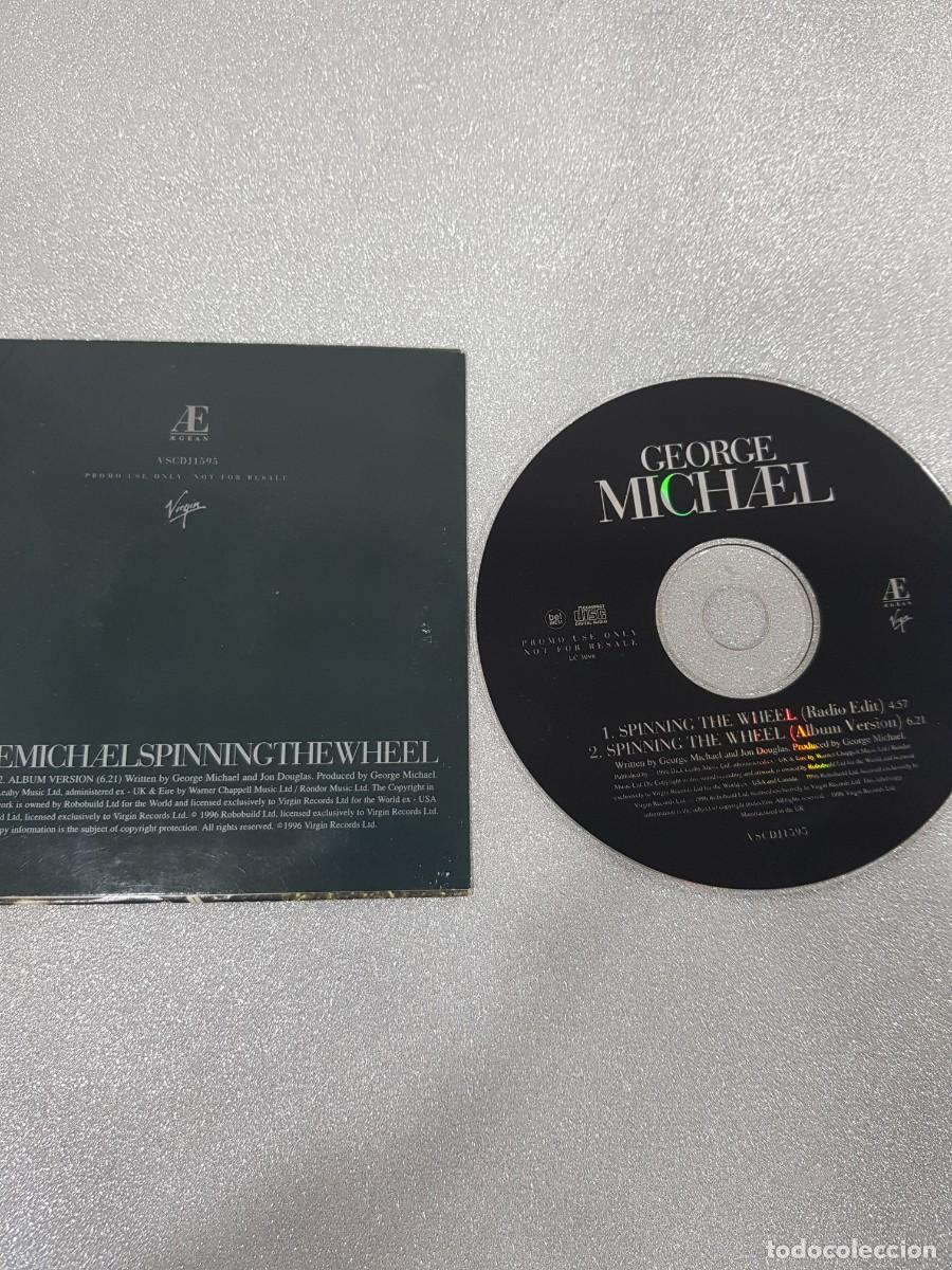 CDs de m&uacute;sica: CD GEORGE MICHAEL SPINNING THE WHEEL - Foto 2