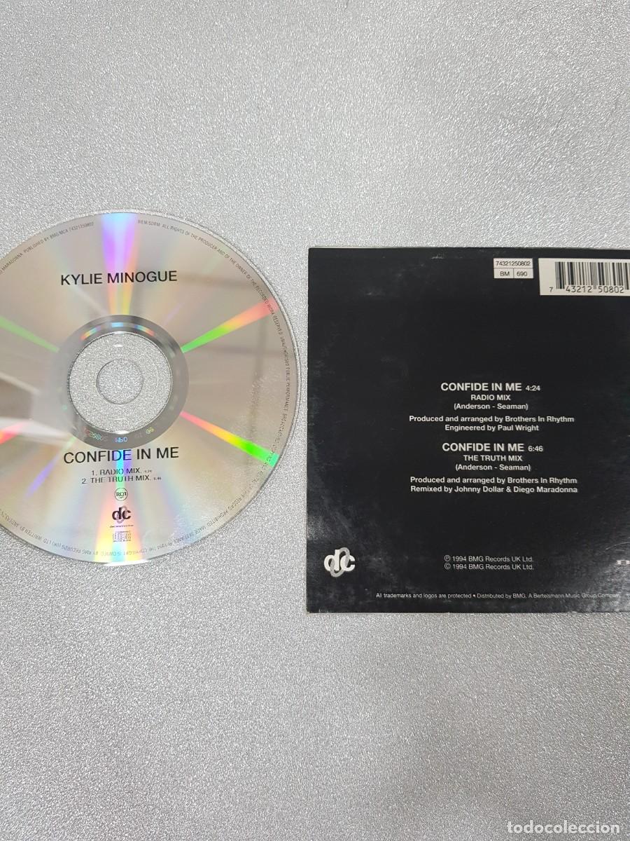 CDs de m&uacute;sica: KYLIE MINOGUE CONFIDE IN ME - Foto 2