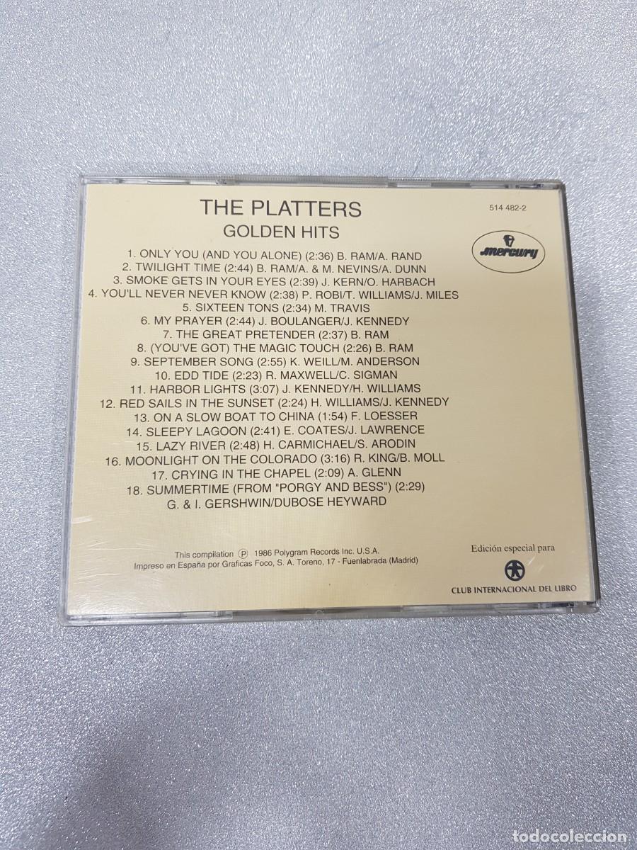 CDs de m&uacute;sica: THE PLATTERS LOS 60 DE LOS 60 - Foto 3