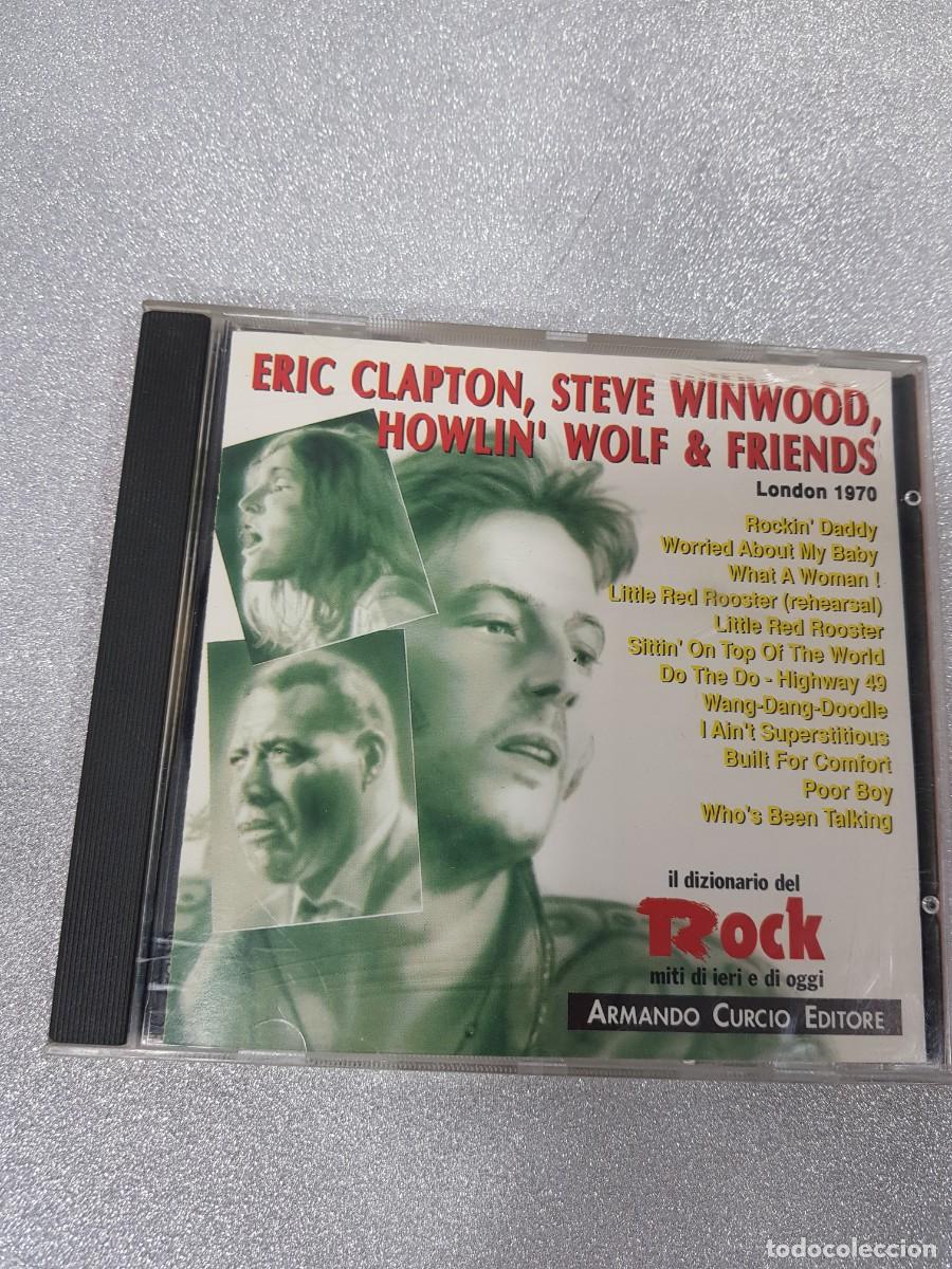 CDs de m&uacute;sica: ERIC CLAPTON STEVE WINWOOD HOWLIN WOLF & FRIENDS - Foto 1