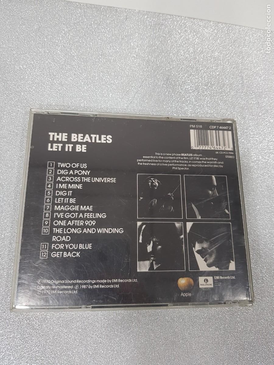 CDs de m&uacute;sica: CD THE BEATLES LET IT BE - Foto 3