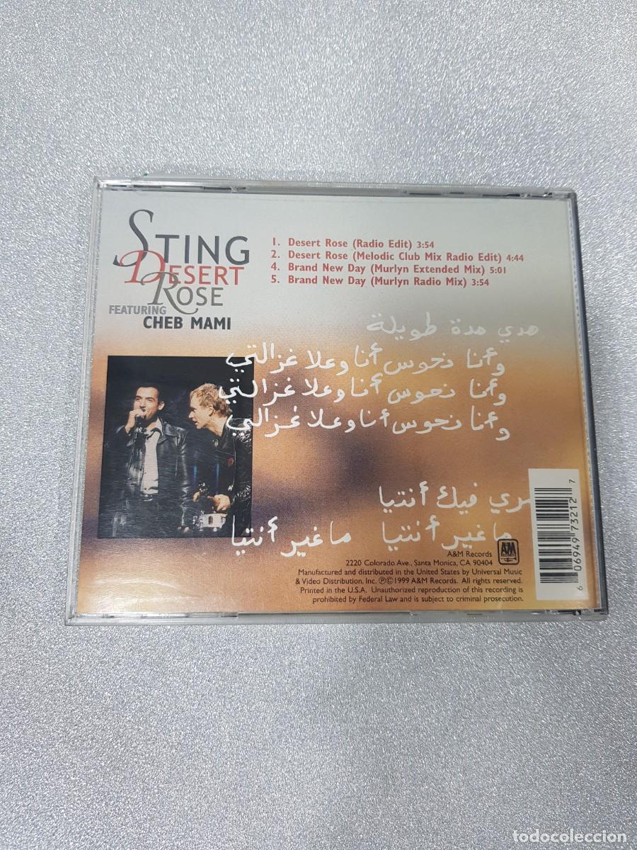 CDs de m&uacute;sica: STING DESERT ROSE - Foto 3