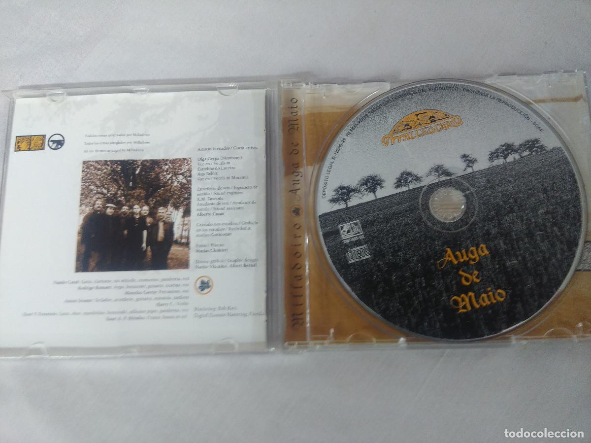 CDs de m&uacute;sica: MILLADOIRO/AUGA DE MAIO/CD. - Foto 2